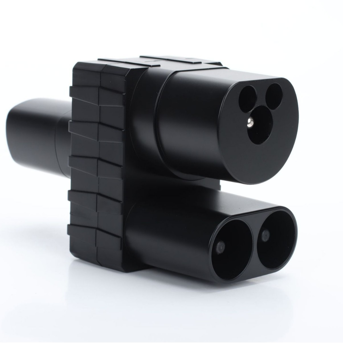 CCS to Tesla DC Charging Adapter by EVPLUG – 250A DC fast charging connector for Tesla Model 3, Y, S, X. CE & TUV certified, waterproof IP55.
